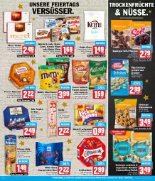 Gazetka promocyjna Aez - Prospekte - Gazetka - ważna od 16.12 do 16.12.2023 - strona 12 - produkty: Berger, beutel, Cashew, chips, cracker, eier, eis, erdnüsse, ferrero, Ferrero Küsschen, früchte, giotto, hanuta, hipp, Kinder, lachgummi, lorenz, mandel, mandeln, merci, natur, natura, nimm2, nuss, nutella, pflaume, pflaumen, prinzen rolle, reis, riegel, ritter, ritter sport, rum, saltletts, salz, seeberger, Sport, Ti, Trockenfrüchte, ültje, ültje erdnüsse, walnuss, walnusskerne, ZTE