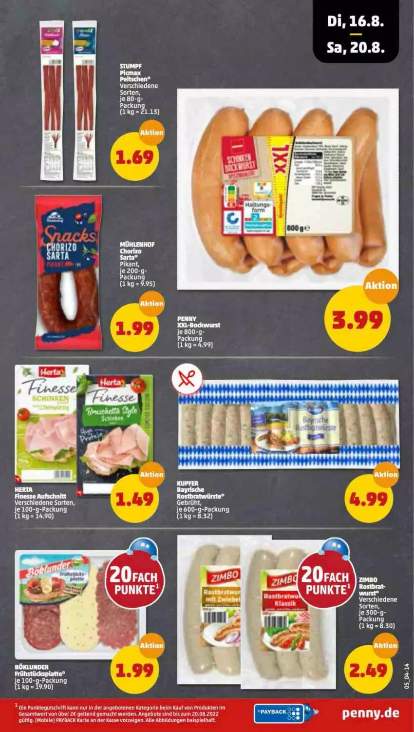 Aktueller Prospekt Penny - Prospekte - von 15.08 bis 20.08.2022 - strona 5 - produkty: angebot, angebote, elle, erde, mac, schinken, tee, Ti