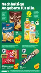 Gazetka promocyjna Penny - Prospekte - Gazetka - ważna od 20.08 do 20.08.2022 - strona 10 - produkty: angebot, angebote, auer, Bau, Bauer, bett, beutel, bio, bio limo, kakao, kitkat, limo, natur, natura, orange, riegel, schoko, schokoriegel, smarties, tee, Ti, trolli, vio bio limo, ZTE