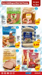 Gazetka promocyjna Penny - Prospekte - Gazetka - ważna od 20.08 do 20.08.2022 - strona 17 - produkty: Berger, debrecziner, eis, fleisch, fleischwurst, Geflügel, Käse, Käsekrainer, leberkäs, leberkäse, nürnberger, ponnath, ring, Ti, Weißwurst, wurst