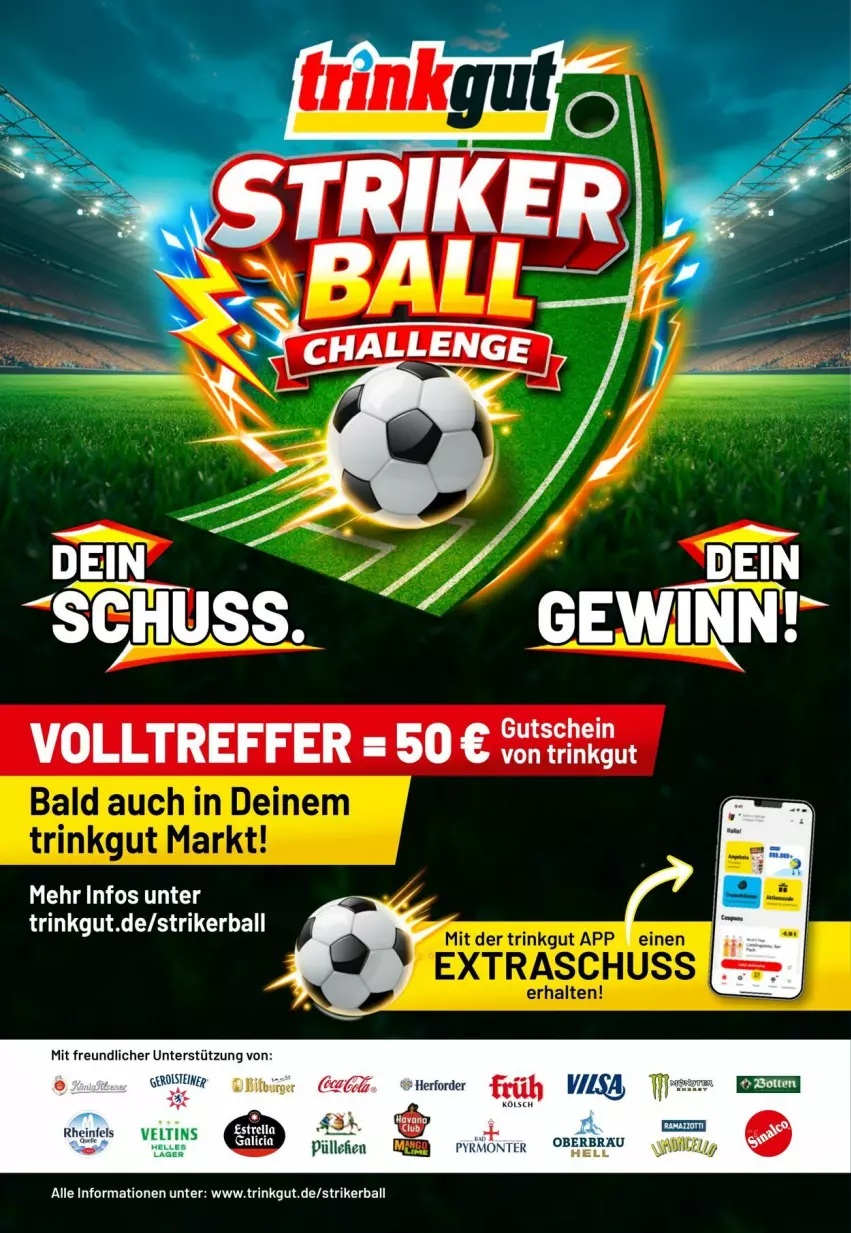 Aktueller Prospekt Trinkgut - Prospekte - von 26.04 bis 02.05.2026 - strona 6 - produkty: ball, elle, monte, Ti, veltins
