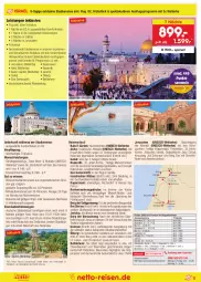 Gazetka promocyjna Netto Marken-Discount - Reise-Angebote September - Gazetka - ważna od 30.09 do 30.09.2022 - strona 11 - produkty: Abtei, anreisetermine, asti, auer, bett, Brei, brie, brot, brunnen, buch, eis, Engel, fanta, fisch, fische, Fischer, Heu, Jungfrau, klimatisierten reisebus, Mode, olive, oliven, preisvorteil, reis, reiseveranstalter, reiseverlauf, Ria, Rippen, Ti, tisch, uhr, usb, wein, Yo