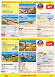 Gazetka promocyjna Netto Marken-Discount - Reise-Angebote September - Gazetka - ważna od 30.09 do 30.09.2022 - strona 17 - produkty: Alwa, anreisetermine, aperitif, aust, axe, Bad, brie, buch, dusche, eis, Fahrrad, Garten, getränk, Kaiser, krone, kurtaxe, mineralwasser, reis, reiseveranstalter, reiseverlauf, rezept, Stier, telefon, Ti, Tiere, uhr, wasser, wein, wellnessbereich