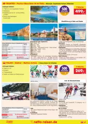 Gazetka promocyjna Netto Marken-Discount - Reise-Angebote September - Gazetka - ważna od 30.09 do 30.09.2022 - strona 27 - produkty: anreisetermine, auer, aust, axe, Bad, bett, Brei, buch, Cap, dusche, eis, ente, erde, Etagenbett, Holz, korn, kurtaxe, LG, Liege, Liegestühl, reis, reiseveranstalter, reiseverlauf, rum, sac, snack, Sport, Stier, Stühl, Ti, Tiere, uhr, waschbecken, zimmerbeispiel, ZTE