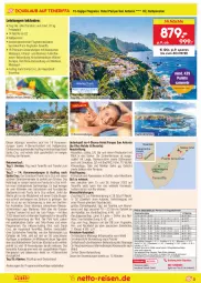 Gazetka promocyjna Netto Marken-Discount - Reise-Angebote September - Gazetka - ważna od 30.09 do 30.09.2022 - strona 5 - produkty: anreisetermine, auer, Bad, bett, Brei, buch, decke, eis, Elan, elle, ente, Garten, getränk, getränke, kirsch, kissen, kraft, LG, Liege, pingui, pool, reis, reiseveranstalter, reiseverlauf, rezept, ring, rum, snack, sonnenschirm, Ti, tisch, trendtours touristik gmbh, uhr, wasser, Wild