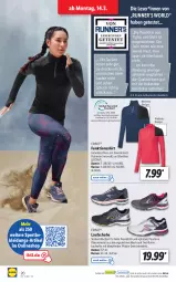 Gazetka promocyjna Lidl - Aktionsprospekt - Gazetka - ważna od 19.03 do 19.03.2022 - strona 20 - produkty: crivit, elle, funktionsshirt, Germ, handtuch, Hylo, kleid, Kleidung, Laufen, Laufschuhe, mac, ndk, Ria, Schal, Schale, schuhe, shirt, socken, Sport, teller, Ti, tisch, tuc