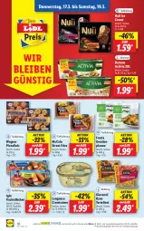 Gazetka promocyjna Lidl - Aktionsprospekt - Gazetka - ważna od 19.03 do 19.03.2022 - strona 36 - produkty: activia, cremissimo, danone, danone activia, eis, filet, fisch, fischstäbchen, frosta, giovanni rana, iglo, langnese, langnese cremissimo, mccain, ndk, nuii, pfanne, piccolinis, preisvorteil, Rana, reis, Schal, Schale, sim, Ti, torte, tortelloni, wagner