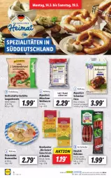 Gazetka promocyjna Lidl - Aktionsprospekt - Gazetka - ważna od 19.03 do 19.03.2022 - strona 6 - produkty: axe, bernbacher, beutel, braten, brezel, Brezeln, eier, elle, frischei-nudeln, Haxe, houdek, kabanos, Laugenbrezel, ndk, nudel, nudeln, Schal, Schale, schwein, schweine, senf, Spezi, teller, Ti, wein, weine, Weißwurst, wurst