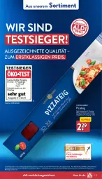 Gazetka promocyjna Aldi Nord - Von Montag - Gazetka - ważna od 27.01 do 27.01.2024 - strona 13 - produkty: aldi, cin, discount, eis, elle, erde, gin, lebensmittel, monitor, pizza, Pizzateig, reis, rel, sauce, Ti, tiefpreis, tomate, tomaten, tomatensauce, ZTE