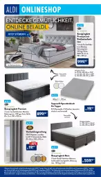 Gazetka promocyjna Aldi Nord - Von Montag - Gazetka - ważna od 27.01 do 27.01.2024 - strona 32 - produkty: aldi, asti, Bau, baumwolle, bett, bettkasten, Betttuch, boxspringbett, decke, dekoration, eis, erde, federkern, matratze, ndk, reis, ring, Schal, Schale, spannbetttuch, Sport, Tasche, taschen, taschenfederkern-matratze, Ti, tisch, topper, tuc, uhr, wolle