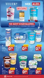 Gazetka promocyjna Aldi Nord - Von Montag - Gazetka - ważna od 27.01 do 27.01.2024 - strona 36 - produkty: aldi, Becher, eis, gewürz, gewürzquark, joghur, joghurt, joghurt mild, Kefir, milch, pudding, quark, reifen, reis, sahne, speisequark, Ti, tiefpreis, vollmilch