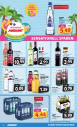 Gazetka promocyjna Markant - Prospekte - Gazetka - ważna od 15.07 do 15.07.2023 - strona 10 - produkty: Alwa, aust, beck's, corona, corona extra, eis, flasche, hella, limo, mineralwasser, pils, rama, ramazzott, ramazzotti, reis, saft, Ti, vilsa, wasser, wein, weine, zott, ZTE