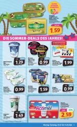 Gazetka promocyjna Markant - Prospekte - Gazetka - ważna od 15.07 do 15.07.2023 - strona 5 - produkty: actimel, actimel drink, apostels, baguette, baguettes, Becher, butter, danone, danone actimel drink, drink, ehrmann, eis, ferrero, gin, homann, irische butter, joghur, joghurt, kartoffel, Kinder, kinder pingui, kräuter, kräuterbutter, meggle, milch, Milchschnitte, nudel, nudelsalat, oder kräuter, pingui, reis, salat, Skyr, sour cream, Ti, weihenstephan, zaziki, ZTE