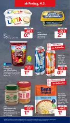 Gazetka promocyjna AldiSud - ALDI Aktuell - Gazetka - ważna od 05.03 do 05.03.2022 - strona 31 - produkty: alle artikel ohne dekoration, Becher, bourbon, butter, Butterschmalz, creme, dekoration, Dr. Oetker, eis, elle, erdnuss, Erdnussbutter, express-reis, gin, grütze, haselnuss, Haselnusscreme, kirsch, Kirschgrütze, knallerpreis, korn, lätta, malz, margarine, meggle, nuss, pudding, reis, sahne, Schmalz, teller, Ti, vanille, veltins, zentis, ZTE