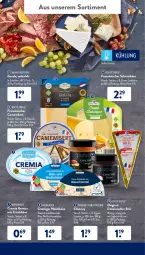 Gazetka promocyjna AldiSud - ALDI Aktuell - Gazetka - ważna od 05.03 do 05.03.2022 - strona 43 - produkty: auer, brie, burger, camembert, caractère, eis, frischkäse, gin, gouda, ingwer, joghur, joghurt, Käse, käsetheke, limette, Mett, natur, nuss, reis, schnittkäse, Ti, weichkäse