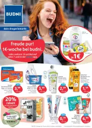 Gazetka promocyjna Budni - Prospekte - Gazetka - ważna od 22.01 do 22.01.2022 - strona 1 - produkty: creme, eis, elle, gliss, gliss kur, handcreme, lavera, Odol, pampers, pampers baby dry, Pants, Pods, reis, shampoo, somat, spülmaschinen, spülung, teller, Ti, waschmittel, windeln, windeln oder pants, zahncreme