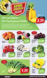 Gazetka promocyjna Markant - Prospekte - Gazetka - ważna od 07.10 do 07.10.2023 - strona 4 - produkty: avocado, avocados, beutel, champignon, champignons, goldmarie, paprika, paprika rot, Schal, Schale, tafeltrauben, Ti, trauben, zitrone, zitronen