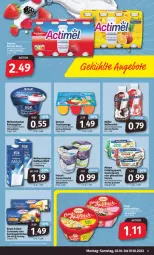 Gazetka promocyjna Markant - Prospekte - Gazetka - ważna od 07.10 do 07.10.2023 - strona 5 - produkty: actimel, Becher, brötchen, creme, Croissant, croissants, danone, flasche, frischli, frucht, fruchtzwerge, gewürz, gewürzquark, haltbare milch, joghur, joghurt, milch, Müller, müllermilch, quark, rahmjoghurt, Sonntagsbrötchen, Ti, weihenstephan