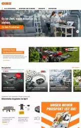 Gazetka promocyjna Obi - Prospekte - Gazetka - ważna od 17.04 do 17.04.2024 - strona 1 - produkty: akku, angebot, angebote, Bau, bosch, decke, einhell, Garten, gartenmöbel, gasgrill, grill, Holz, lounge-set, möbel, pflanze, pflanzen, pril, rasen, rasenmäher, Rauch, Ti, weber