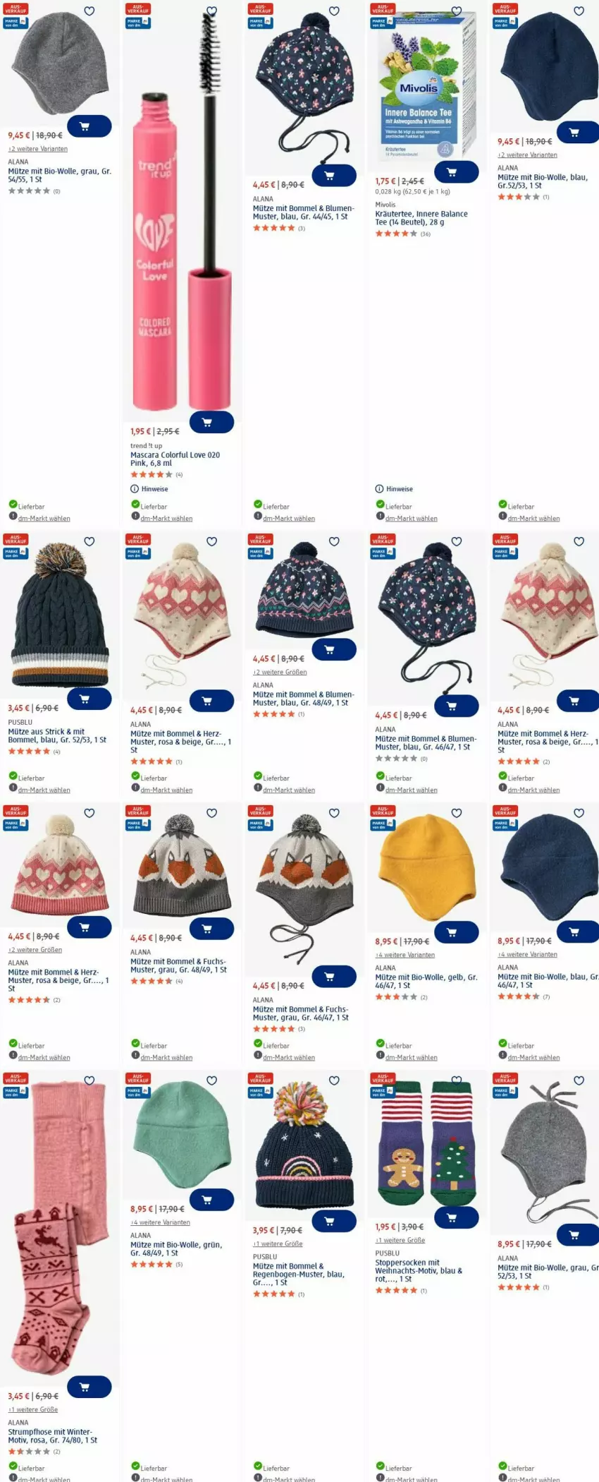 Aktueller Prospekt Dm Drogerie - Prospekte - von 07.07 bis 16.07.2025 - strona 3 - produkty: beutel, bio, blume, blumen, eis, hose, kräuter, LG, Mascara, Mütze, Ria, rum, socken, Strumpfhose, tee, Ti, topper, usb, wolle