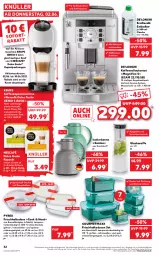 Gazetka promocyjna Kaufland - Gazetka - ważna od 08.06 do 08.06.2022 - strona 36 - produkty: angebot, angebote, auto, bohne, bohnen, De'Longhi, decke, Deckel, dolce gusto, elle, entkalker, flasche, frischhaltedosen, getränk, getränke, glaskaraffe, gourmetmaxx, isolierkanne, kaffee, kaffeebohnen, kaffeevollautomat, Kapselmaschine, Karaffe, krups, mikrowelle, milch, Nescafé, pyrex, sofortrabatt, spülmaschinen, Ti, wasser, wassertank, ZTE