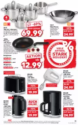 Gazetka promocyjna Kaufland - Gazetka - ważna od 08.06 do 08.06.2022 - strona 37 - produkty: auto, backofen, bratpfanne, braun, brötchen, brötchenaufsatz, decke, Deckel, edelstahl, eis, ente, erde, filterkaffee, handmixer, herdarten, kaffee, kaffeemaschine, Kocher, Mixer, ndk, Ofen, pfanne, pfannen, Rauch, Schal, Schneebesen, schuhe, tasse, tefal, Ti, toast, toaster, topf, topf-set, versandkostenfrei, wasser, wasserkocher, wok