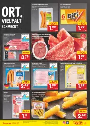 Gazetka promocyjna Netto Marken-Discount - Filial-Angebote - Gazetka - ważna od 17.06 do 17.06.2023 - strona 15 - produkty: angebot, auer, bacon, bestpreis, bifi, bockwurst, brustfilet, buch, dip, eis, feinschmecker, filet, Frühstücksspeck, Geflügel, gin, hähnchenbrust, hähnchenbrustfilet, Holz, Käse, pfeffer, pommes, prosciutto, prosciutto cotto, pute, putenbrust, reis, rezept, salami, Schal, Schale, schnitzel, schwein, schweine, schweine-schnitzel, Speck, Ti, wein, weine, wiener, wiener würstchen, wurst, würstchen, ZTE