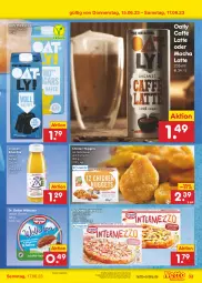 Gazetka promocyjna Netto Marken-Discount - Filial-Angebote - Gazetka - ważna od 17.06 do 17.06.2023 - strona 33 - produkty: angebot, auer, bestpreis, chicken nuggets, curry, dip, Dr. Oetker, drink, eis, hafer, Haferdrink, Innocent, intermezzo, latte, nuggets, reis, smoothie, Ti, ZTE