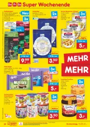 Gazetka promocyjna Netto Marken-Discount - Filial-Angebote - Gazetka - ważna od 17.06 do 17.06.2023 - strona 34 - produkty: bestpreis, discount, eintopf, eis, erde, espresso, kaffee, kaffeekapseln, Kapselmaschine, Käse, konfitüre, kuchen, kuchenmeister, landliebe, marken-discount, Meister, milka, ndk, nespresso, reis, riegel, Ti, topf