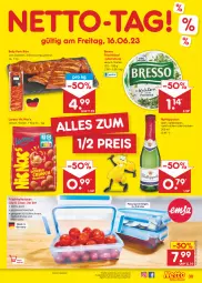 Gazetka promocyjna Netto Marken-Discount - Filial-Angebote - Gazetka - ważna od 17.06 do 17.06.2023 - strona 39 - produkty: angebot, bestpreis, bresso, eis, elle, frischhaltedosen, frischkäse, Germ, gewürz, Käse, kühlschrank, lorenz, mikrowelle, Rauch, reis, rotkäppchen, Schrank, schwein, sekt, spülmaschinen, Ti, wein, ZTE