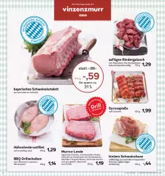 Gazetka promocyjna Aez - Prospekte - Gazetka - ważna od 21.05 do 21.05.2022 - strona 4 - produkty: axe, eis, elle, grill, gulasch, gyros, hähnchenbrust, Haxe, kotelett, merl, natur, nivea, reis, rind, rinder, rindergulasch, rosen, saft, schwein, schweine, schweinekotelett, teller, Ti, trolli, wein, weine