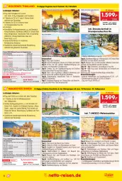 Gazetka promocyjna Netto Marken-Discount - Reise-Angebote Juli - Gazetka - ważna od 31.07 do 31.07.2023 - strona 4 - produkty: Amber, anreisetermine, buch, Buddha, chia, deo, eis, Garten, HP, klimatisierten reisebus, LG, Liege, Manta, Mode, natur, Rana, reis, reiseveranstalter, reiseverlauf, Ti, trendtours touristik gmbh, uhr