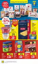 Gazetka promocyjna Lidl - Aktionsprospekt - Gazetka - ważna od 25.11 do 25.11.2023 - strona 28 - produkty: angebot, barilla, bohne, bohnen, caffè crema, chips, coupon, crunchips, drucker, eis, elle, Engel, froop, kerze, lorenz, lorenz crunchips, Müller, müller froop, papier, pasta, pesto, reis, teller, Ti, ZTE