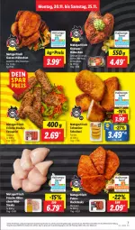 Gazetka promocyjna Lidl - Aktionsprospekt - Gazetka - ważna od 25.11 do 25.11.2023 - strona 7 - produkty: angebot, cevapcici, coupon, eis, Frische Hähnchen, gewürz, pute, Putenhacksteak, reis, rind, rinder, Schal, Schale, schnitzel, schwein, schweine, schweineschnitzel, steak, steaks, Ti, wein, weine, ZTE