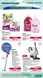 Gazetka promocyjna Metro - Wochen-Angebote - Gazetka - ważna od 09.08 do 09.08.2025 - strona 17 - produkty: akku, angebot, ariel, beere, beeren, beutel, Blüte, bodensauger, brut, champagne, chardonnay, Côtes de Provence, cuvée, Dyson, eis, Elan, elle, erdbeere, erdbeeren, feinwaschmittel, flasche, frucht, früchte, früchten, getränk, getränke, himbeer, himbeere, himbeeren, kraft, kräuter, kräutern, lachs, lavendel, mac, Metro, möbel, Mode, Nuance, Palette, perwoll, Pinot, pinot noir, Pods, reis, rel, ring, staubbeutel, staubsauger, teller, Ti, Tiere, vollwaschmittel, vorspeise, waschmittel, wein
