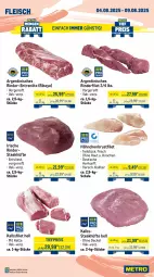 Gazetka promocyjna Metro - Wochen-Angebote - Gazetka - ważna od 09.08 do 09.08.2025 - strona 2 - produkty: angebot, braten, brustfilet, bsf, decke, Deckel, eis, entrecôte, filet, Flanksteak, fleisch, gewürz, hähnchenbrust, hähnchenbrustfilet, jungbullen, Kette, marinade, Metro, natur, reis, rind, rinder, rinderfilet, Rindersteak, rindfleisch, rollbraten, Schal, Schale, schnitzel, schwein, schweine, schweineschnitzel, spare ribs, steak, steakhüfte, Ti, tiefpreis, wein, weine, whiskey