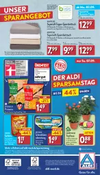 Gazetka promocyjna Aldi Nord - Von Montag - Gazetka - ważna od 07.09 do 07.09.2024 - strona 40 - produkty: aldi, angebot, aus der tiefkühlung, auto, Bau, baumwolle, bett, Betttuch, beutel, eis, elle, erde, gin, Käse, kulturtopf, lorenz, magazin, matratze, matratzen, milka, milkana, papier, pflanze, pommes, Pommes Frites, Ria, rwe, saltletts, Schmelzkäse, schmelzkäsezubereitung, spannbetttuch, Spezi, telefon, Ti, topf, topper, tuc, Tüte, wolle, ZTE