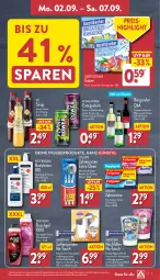 Gazetka promocyjna Aldi Nord - Von Montag - Gazetka - ważna od 07.09 do 07.09.2024 - strona 7 - produkty: auto, batterie, batterien, Bewegungssensor, body, bodylotion, burgunder, bürste, bürsten, colgate, creme, drink, durstlöscher, duschdas, duschgel, eis, eistee, elle, flasche, gin, Kamill, kamille, LG, Lotion, neutrogena, reis, sagrotan, Seife, seifenspender, sirup, tee, teller, Ti, tisch, wein, Yo, zahnbürste, zahnbürsten, zahncreme, ZTE