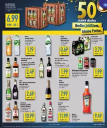 Gazetka promocyjna Diska - Gazetka - ważna od 27.07 do 27.07.2024 - strona 9 - produkty: alkohol, Alwa, aperol, aust, bacardi, bacardi rum, Bad, bier, bourbon, bourbon whiskey, ecco, eier, eis, elle, flasche, Garten, getränk, jack daniel, jack daniels, jim beam, kentucky straight, leine, limo, limonade, mineralwasser, natürliches mineralwasser, prosecco, reis, rum, sekt, tee, Ti, tuc, valdo, volvic, volvic natürliches, wasser, wein, Weißwein, whiskey