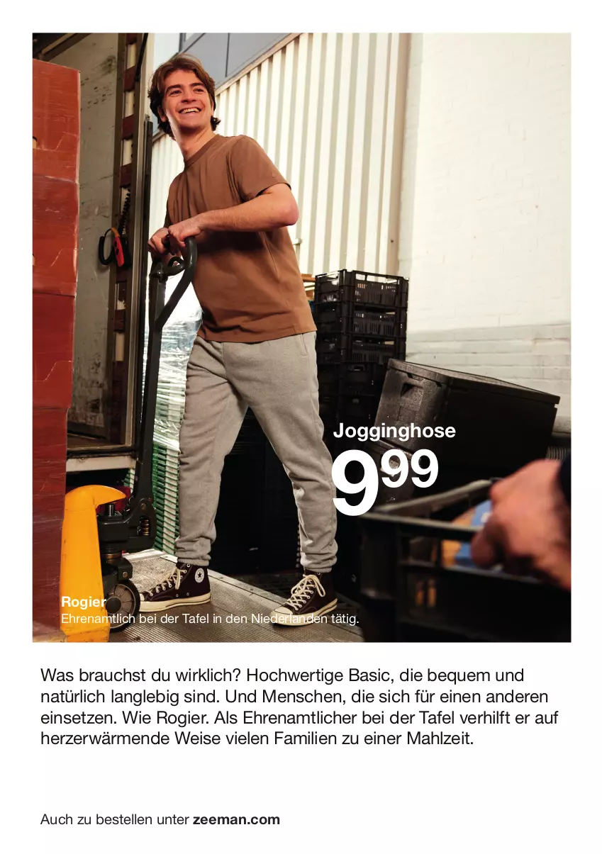 Aktueller Prospekt Zeeman - Prospekte - von 02.03 bis 15.03.2024 - strona 14 - produkty: eis, elle, gin, hose, Jogginghose, Rauch, Ti