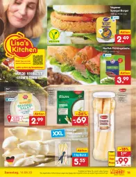 Gazetka promocyjna Netto Marken-Discount - Filial-Angebote - Gazetka - ważna od 14.05 do 14.05.2022 - strona 15 - produkty: angebot, burger, feinschmecker, grill, grüner spargel, knorr, lachs, merl, salat, spargel, stangenspargel, suppe, Ti, ZTE