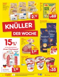 Gazetka promocyjna Netto Marken-Discount - Filial-Angebote - Gazetka - ważna od 14.05 do 14.05.2022 - strona 2 - produkty: beutel, bohne, bohnen, brot, Edelsalami, eis, Frühkartoffeln, joghur, joghurt, kaffee, kaffeebohnen, kartoffel, kartoffeln, korn, lieken, maggi, maggi fix, mehl, mövenpick, mövenpick kaffee, ndk, reis, sahne, salami, speisefrühkartoffeln, Ti, urkorn, wurst, zott