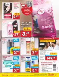 Gazetka promocyjna Netto Marken-Discount - Filial-Angebote - Gazetka - ważna od 14.05 do 14.05.2022 - strona 27 - produkty: angebot, coupon, creme, deo, deospray, dove, duschdas, dusche, eis, elmex, elnett, gutschein, haarspray, Katzenstreu, LG, meridol, nivea, Palette, reis, shampoo, Ti, zahncreme, ZTE