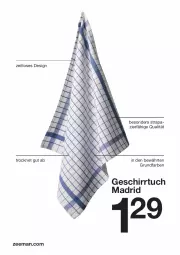 Gazetka promocyjna Zeeman - Prospekte - Gazetka - ważna od 28.01 do 28.01.2022 - strona 2 - produkty: geschirr, geschirrtuch, tuc