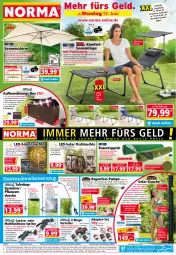 Gazetka promocyjna Norma - Norma - Gazetka - ważna od 20.06 do 20.06.2022 - strona 1 - produkty: adapter, apfel, auto, Bebe, Behälter, blume, Blüte, Bodenplatte, braun, Draht, dusche, edelstahl, eis, elle, ente, Garten, Gießkanne, gin, kissen, latte, leds, Leuchte, LG, Liege, natur, ndk, pflanze, pflanzen, rasen, reis, rückenlehne, rum, schlauch, schläuche, schuhe, sonnenliege, sonnenschirm, Sport, Teleskop, teppich, Ti, tisch, tischleuchte, wasser