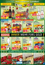 Gazetka promocyjna Norma - Norma - Gazetka - ważna od 20.06 do 20.06.2022 - strona 11 - produkty: beere, beeren, bier, brombeere, burger, eis, Eisriegel, elle, erdbeere, erdbeeren, flasche, Garten, gurke, gurken, himbeer, himbeere, HP, kartoffel, kartoffelsalat, kirsch, kirsche, knacker, kokos, kühlregal, limette, mango, meerrettich, Mett, obst, obstgarten, pfirsich, radieschen, radler, Rauch, regal, reis, Rettich, riegel, ring, rispentomaten, Rostocker, sac, sahne, salat, Schal, Schale, senf, spargel, spreewaldhof, Ti, tiefpreis, tomate, tomaten, weck