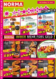 Gazetka promocyjna Norma - Norma - Gazetka - ważna od 20.06 do 20.06.2022 - strona 16 - produkty: ACC, aprikose, aprikosen, backfisch, Bau, bauchscheiben, Becher, bratwurst, bresso, caffè latte, Cap, cappuccino, chia, cin, cordon bleu, eis, elle, fisch, fischstäbchen, fleisch, frischkäse, früchte, gouda, grill, hähnchenflügel, hüftsteak, hüftsteaks, Käse, kräuter, kühlregal, latte, lebensmittel, mac, macchiato, natur, nuss, paprika, pute, Putenschinken, regal, reis, schinken, schwein, schweine, Schweinebauch, schweinebauchscheiben, Spezi, steak, steaks, Ti, tiefpreis, walnuss, wein, weine, wurst