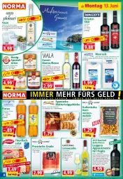 Gazetka promocyjna Norma - Norma - Gazetka - ważna od 20.06 do 20.06.2022 - strona 8 - produkty: asti, blätterteig, blätterteiggebäck, Blüte, blütenhonig, brie, Cous Cous, cranberry, dell, Egger, eis, eistee, fisch, flasche, frucht, früchte, gelee, gewürz, gin, hartweizen, honig, kräuter, kräuterlikör, likör, limo, linsen, meersalz, mit frucht, natur, nudel, nudeln, nuss, ouzo, pfirsich, prosciutto, prosciutto crudo, rohschinken, salat, salz, sanddorn, schinken, sim, Spezi, spirituosen, tee, thunfisch, Thunfischsalat, Ti, tricolore, vanille, wein, zitrone, zitronen