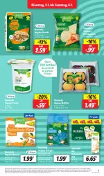 Gazetka promocyjna Lidl - Aktionsprospekt - Gazetka - ważna od 06.01 do 06.01.2024 - strona 15 - produkty: angebot, auer, bio, creme, drink, eis, erde, hafer, Haferdrink, kakao, kokos, kokosmilch, Kugel, milch, mousse, Muffin, muffins, nuss, pflanze, pflanzen, Rauch, reis, Ti, Vegeta, ZTE