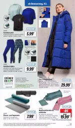 Gazetka promocyjna Lidl - Aktionsprospekt - Gazetka - ważna od 06.01 do 06.01.2024 - strona 35 - produkty: beutel, Brei, crivit, eis, funktionsshirt, hose, kissen, kleid, Mantel, Pullover, reis, shirt, Steppmante, Sweathose, Sweatkleid, Tasche, taschen, Ti, weck, Yo, ZTE